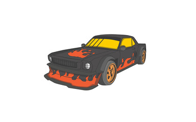 Naklejka premium Car Drift