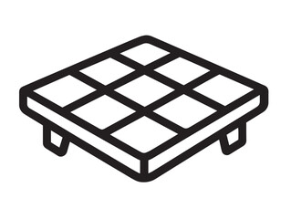 Professional Marine Solar Charger Illustration in Clean Minimal Vector