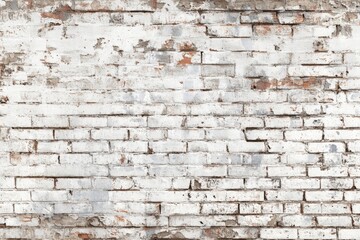 Fototapeta premium White Brick Wall Texture