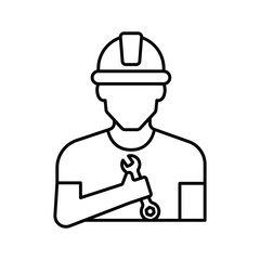  plumber Vector Icon which can easily modify or edit