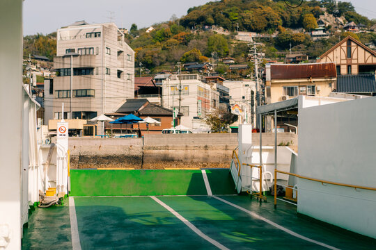  Onomichi City, Hiroshima Prefecture, Japan - 11 august 2025 ferry