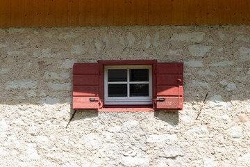 Charming European Rural House with Vintage Window