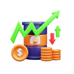 Oil and Gas 3d Icon