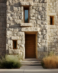 Naklejka premium old stone house