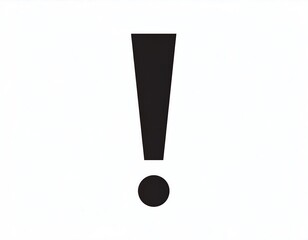 Simple exclamation point graphic