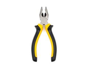 Fototapeta premium Pliers on white background