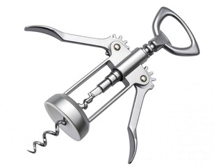 Silver corkscrew