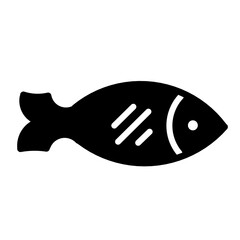 fish icon or logo isolated sign symbol vector illustration