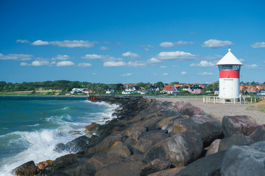 lighthouse on the coast