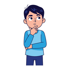 Intrigued Thought: Captivating depiction of a contemplative young person, engrossed in deep thought, with a focus on introspection and creative problem-solving.