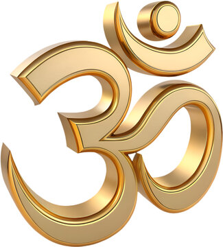 golden om symbol