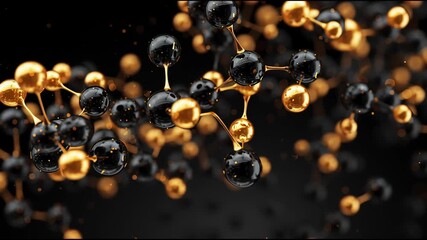 Exploration of Molecular Structures With Black and Gold Atoms in a Dynamic Scientific Environment