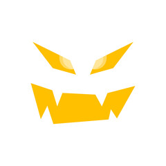 Spooky Jack o'Lantern Face