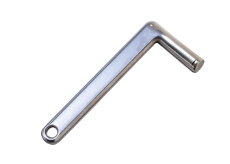 Mini pry bar (3”) isolated on a white or transparent background.