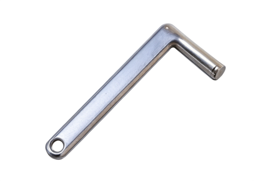 Mini pry bar (3”) isolated on a white or transparent background.