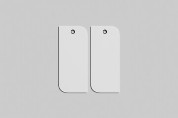 Blank Hang Tag  Mockup