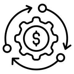business model icon 
