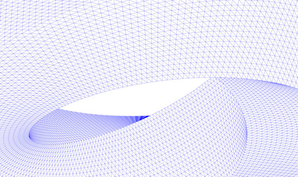 abstract shape vector 3d illustration