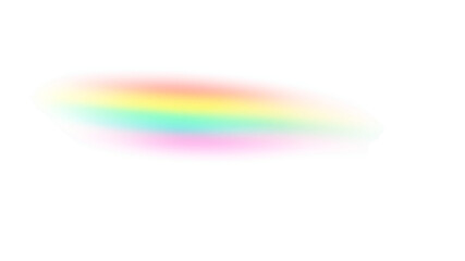 Abstract colorful rainbow-like shape, evoking feelings of joy and optimism. A soft, dreamy image transparent background