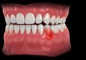 Obraz premium Understanding Common Dental Problems and Their Treatments for Healthy Gums and Teeth