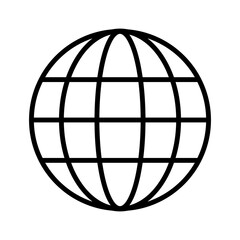 Globe icon vector illustration