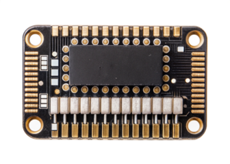 Slotted micro bit (2 mm) isolated on a white or transparent background.