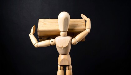 Strength Under Pressure Concept for Business and Life Challenges