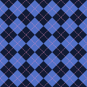 seamless background of argyle pattern