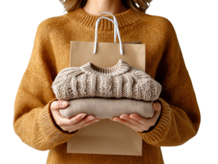 hand holding a bag with money