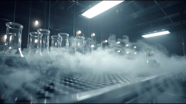 Experimentation in a Modern Laboratory With Glassware and Vapor Plays a Crucial Role in Scientific Discovery and Innovation