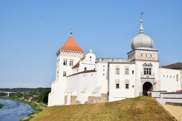 Old castle in Grodno. Belarus