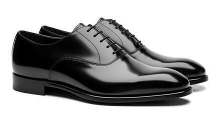 Shop the best black leather oxford dress shoes for men classic formal footwear for business events at isolated white background