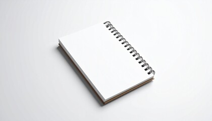 notebook  isolated on white background 