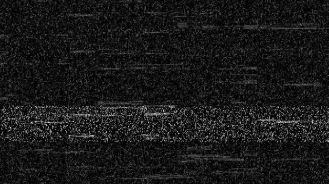 TV snow or noise concept, no signal concept, TV Pulsating rays Looping fractal noise Old Retro T V - Static tv. bad tv signal.