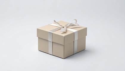 Obraz premium gift box with ribbon