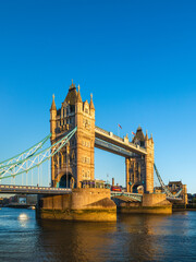 Obraz premium Tower Bridge by River Thames in London, England, UK