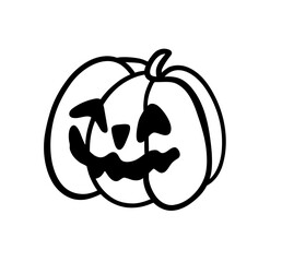 halloween pumpkin vector