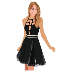 Naklejka premium Women's Fashion Shopping Vector Artwork This is an EPS