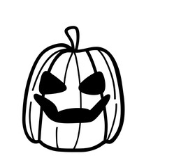 halloween pumpkin vector illustration