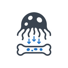 Osteoporosis Impact on Bone icon
