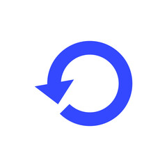 回転矢印のイラスト　アイコン