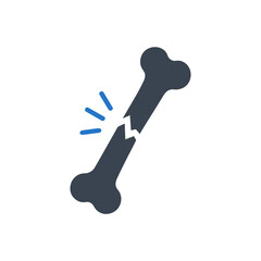 Bone Fracture Injury icon