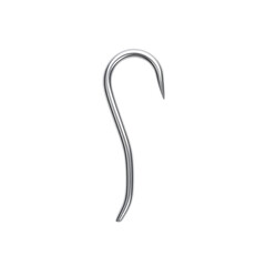 Stainless steel s-shaped meat hook