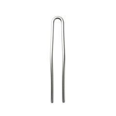 Metal U-shaped hairpin for securing hairstyles