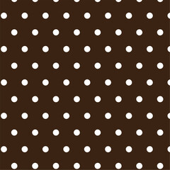 polka dots pattern brown background art