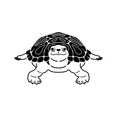 カメのデザインイラスト