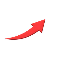 Red Arrow PNG &ndash; Directional Symbol Graphic &ndash; Isolated on Transparent Background PNG for Infographics, Design & Presentations