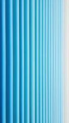 Obraz premium Blue vertical blinds abstract background minimalist modern design pattern
