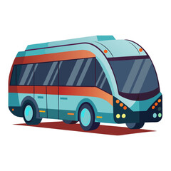 vector illustration of a bus