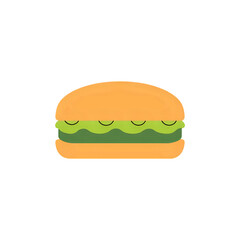Simple Hamburger Icon:  Vector Illustration for Websites & Apps